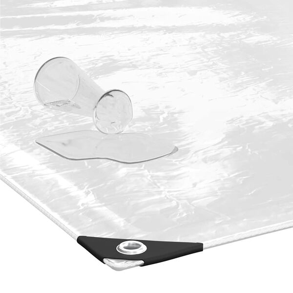 vidaXL Pflanzenabdeckung mit &Ouml;sen 1x4 m PVC