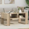vidaXL Couchtisch Sonoma-Eiche 92 x 53 x 45 cm Holzwerkstoff