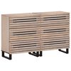 vidaXL Sideboard 2 Stk. 60x34x75 cm Massivholz Mango