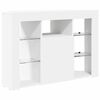 vidaXL Eck-LED-TV-Schrank Wandmontiert Wei&szlig; 100x40x68cm Holzwerkstoff