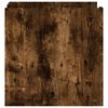vidaXL Nachttisch R&auml;uchereiche 45x50x50 cm Holzwerkstoff