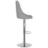 vidaXL Barhocker 2 Stk. Hellgrau Stoff