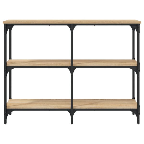vidaXL Konsolentisch Sonoma-Eiche 100x29x75 cm Holzwerkstoff