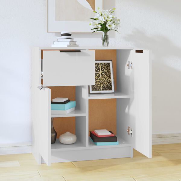 vidaXL Sideboard Wei&szlig; 60x30x70 cm Holzwerkstoff