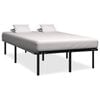 vidaXL Bettgestell Schwarz Metall 180&times;200 cm