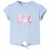 vidaXL Kinder-T-Shirt Blau 128