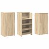 vidaXL Empfangstheke Sonoma-Eiche 155x50x103,5 cm Holzwerkstoff