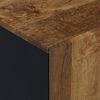 vidaXL TV-Schrank 80x33x46 cm Massivholz Mango & Holzwerkstoff