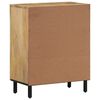vidaXL Beistellschrank 60x33x75 cm Massivholz Mango