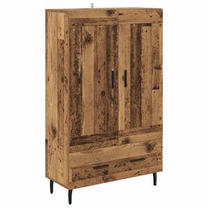 vidaXL Highboard Altholz 69,5 x 31 x 115 cm Holzwerkstoff