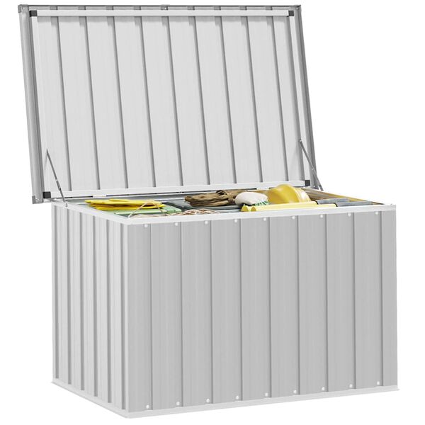 vidaXL Gartenbox Grau 109x67x65 cm