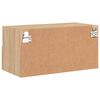 vidaXL TV-Wandschrank Sonoma-Eiche 60x30x30 cm Holzwerkstoff