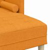vidaXL Sofa Set mit Kissen Dunkelgelb Polyester
