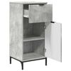 vidaXL Badezimmerschrank mit Schubladen Beton Grau 39,5 x 36 x 88 cm