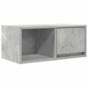 vidaXL TV-Schrank Betongrau 60x31x25,5 cm Holzwerkstoff