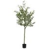 vidaXL Olivenbaum K&uuml;nstlich 700 Bl&auml;tter 165 cm Gr&uuml;n