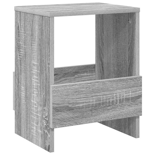 vidaXL Magazinregal Graues Sonoma 35 x 30 x 45 cm