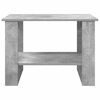 vidaXL Couchtisch Beton Grau 72 x 50 x 50 cm Holzwerkstoff