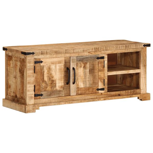 vidaXL TV-Schrank 110x35x45 cm Massivholz Mango