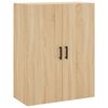 vidaXL Highboard Sonoma-Eiche 69,5x34x180 cm Holzwerkstoff