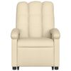 vidaXL Relaxsessel mit Aufstehhilfe Creme Stoff