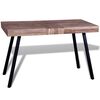 vidaXL Tisch Altholz Teak