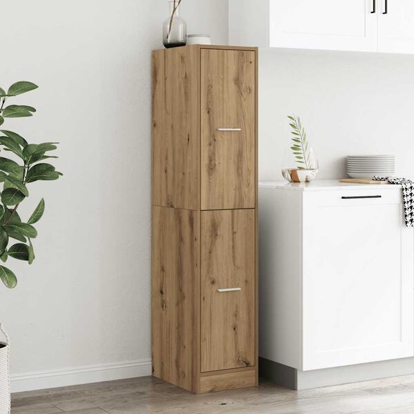 vidaXL Apothekerschrank Artisian Oak 30x41x144,5 cm Holzwerkstoff