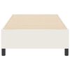 vidaXL Boxspringbett Creme 90 x 190 cm Cordstoff