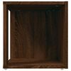 vidaXL Beistelltisch Braun Eichen-Optik 33x33x34,5 cm Holzwerkstoff