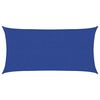 vidaXL Sonnensegel 160 g/m&sup2; Rechteckig Blau 2,5x5 m HDPE