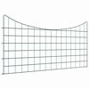 vidaXL Teichzaun Set 5 pcs Gr&uuml;n 100 x 50 cm Stahl