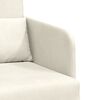 vidaXL Schlafsofa Creme 65 x 80 x 83 cm Samt