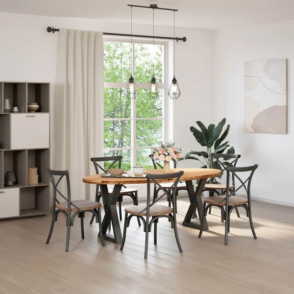 vidaXL Massivholzbett ohne Matratze Wachsbraun 90x200 Kiefernholz