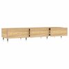 vidaXL TV-Schrank Sonoma-Eiche 150x36x30 cm Holzwerkstoff