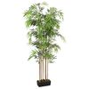vidaXL Bambusbaum K&uuml;nstlich 1095 Bl&auml;tter 150 cm Gr&uuml;n