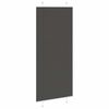 vidaXL Plissee Schwarz 100x200 cm Stoffbreite 99,4 cm Polyester