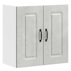 vidaXL K&uuml;chen-H&auml;ngeschrank Kalmar Betongrau Holzwerkstoff