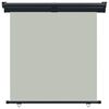 vidaXL Balkon-Seitenmarkise 175x250 cm Grau