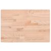 vidaXL Waschtischplatte 60x40x2,5 cm Massivholz Buche