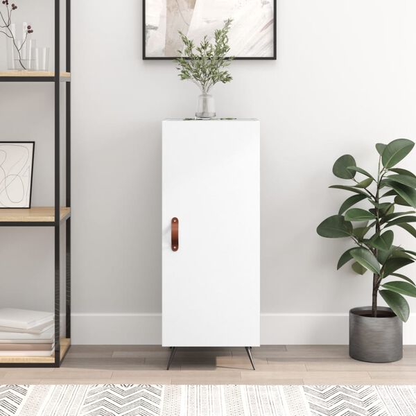 vidaXL Sideboard Wei&szlig; 34,5x34x90 cm Holzwerkstoff