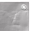 vidaXL Abdeckplane 260 g/m&sup2; 6x8 m Grau HDPE