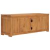 vidaXL TV-Schrank 110 x 30 x 40 cm Teak Massivholz