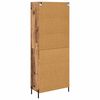 vidaXL Highboard Wandmontiert Altholz 69,5 x 34 x 180 cm Holzwerkstoff