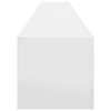 vidaXL TV-Wandschrank 2 pcs Gl&auml;nzend Wei&szlig; 98 x 31 x 29,5 cm
