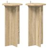 vidaXL Pflanzenst&auml;nder 2 pcs Sonoma-Eiche 29,5 x 29,5 x 60 cm