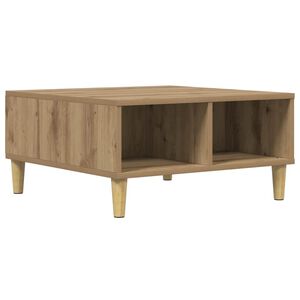 vidaXL Couchtisch Artisan-Eiche 60x60x30 cm Holzwerkstoff