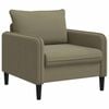 vidaXL XL-Sessel Khaki Samt
