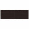vidaXL Tischplatte 180x60x(2-6) cm Massivholz Behandelt Baumkante