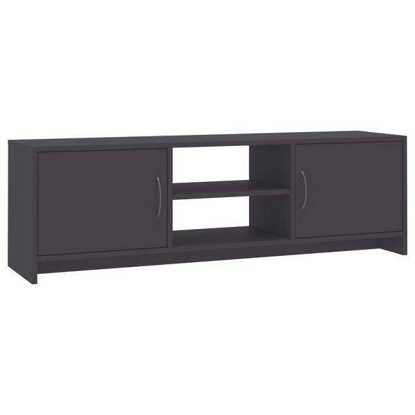 vidaXL TV-Schrank Grau 120x30x37,5 cm Holzwerkstoff