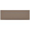 vidaXL Wandkopfteilen 12 stk. 90 x 30 cm Cappuccino Stoff